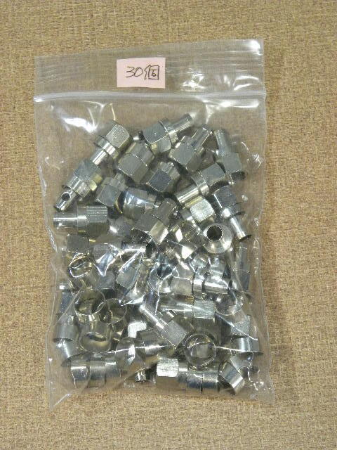 F型接線 5C同軸ケーブル用 30個 未使用品拍卖