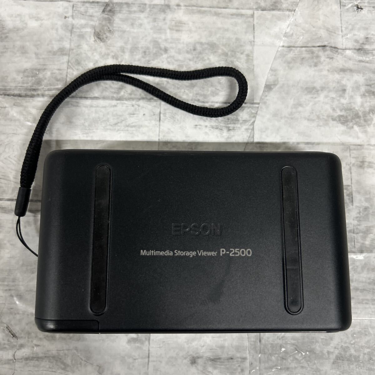 SKAM-2070 ▲ フォトファインプレーヤー EPSON エプソン P-2500 現状品 通電未確認 液晶 ブラック拍卖