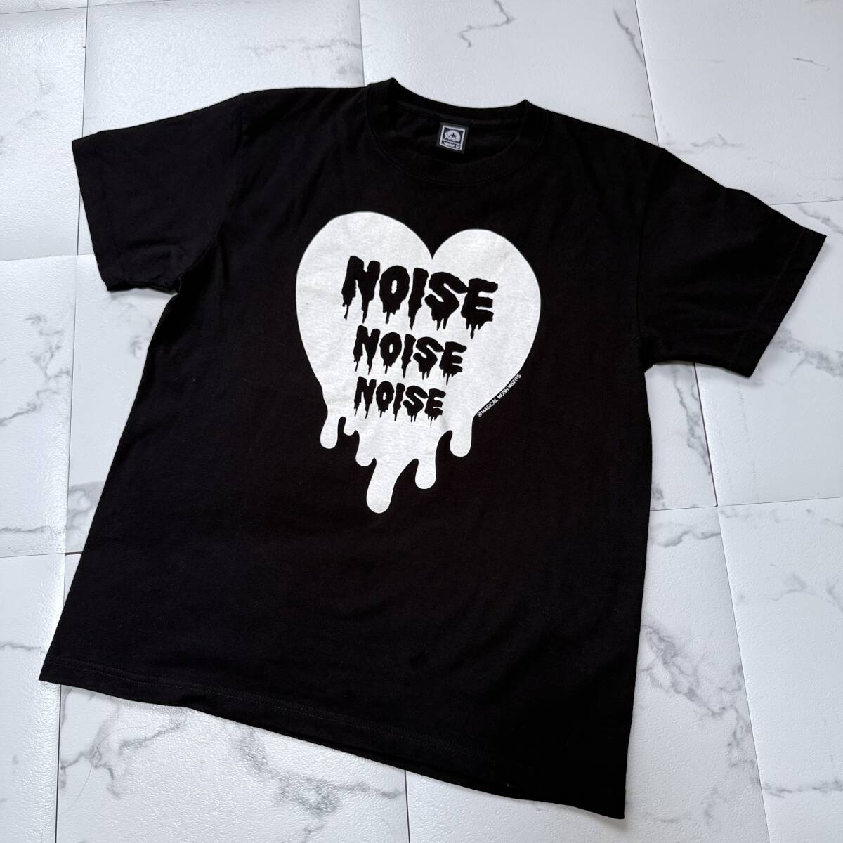 ★ MAGICAL MOSH MISFITS マジカルモッシュミスフィッツ MxMxM NOISEどろ~ん TEE (BLACK) T-SHIRTS Tシャツ M サイズ ブラック ★拍卖