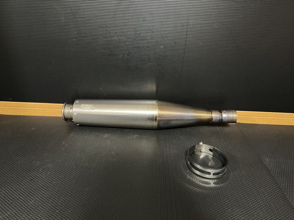 希少!! 美品!! BT チタン サイレンサー ハーレー ソフテイル ダイナ 883 スピードスター TW FTR バンバン マグナ250 ドラッグスター拍卖