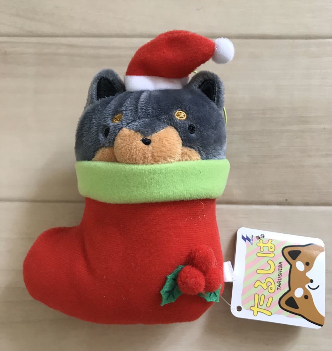【たるしば~クリスマスマスコット、黒しば】タグ付き!かわいい!たるしば拍卖