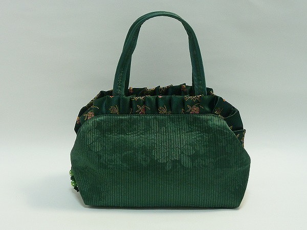 ★韓国雑貨★可愛いポーチカバン★ディープグリーン★拍卖