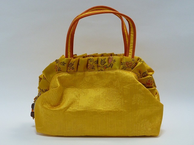 ★韓国雑貨★可愛いポーチカバン★イエロー★拍卖