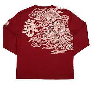 爆裂爛漫娘/龍/ロンT/ワイン/S/rmlt-285/エフ商会/テッドマン/カミナリモータース拍卖