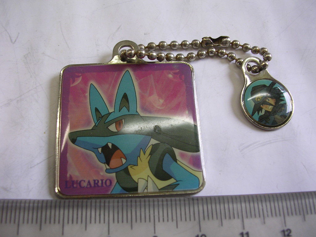 キーホルダー■ ポケモン ルカリオ ミュウと波導の勇者■/#2497拍卖
