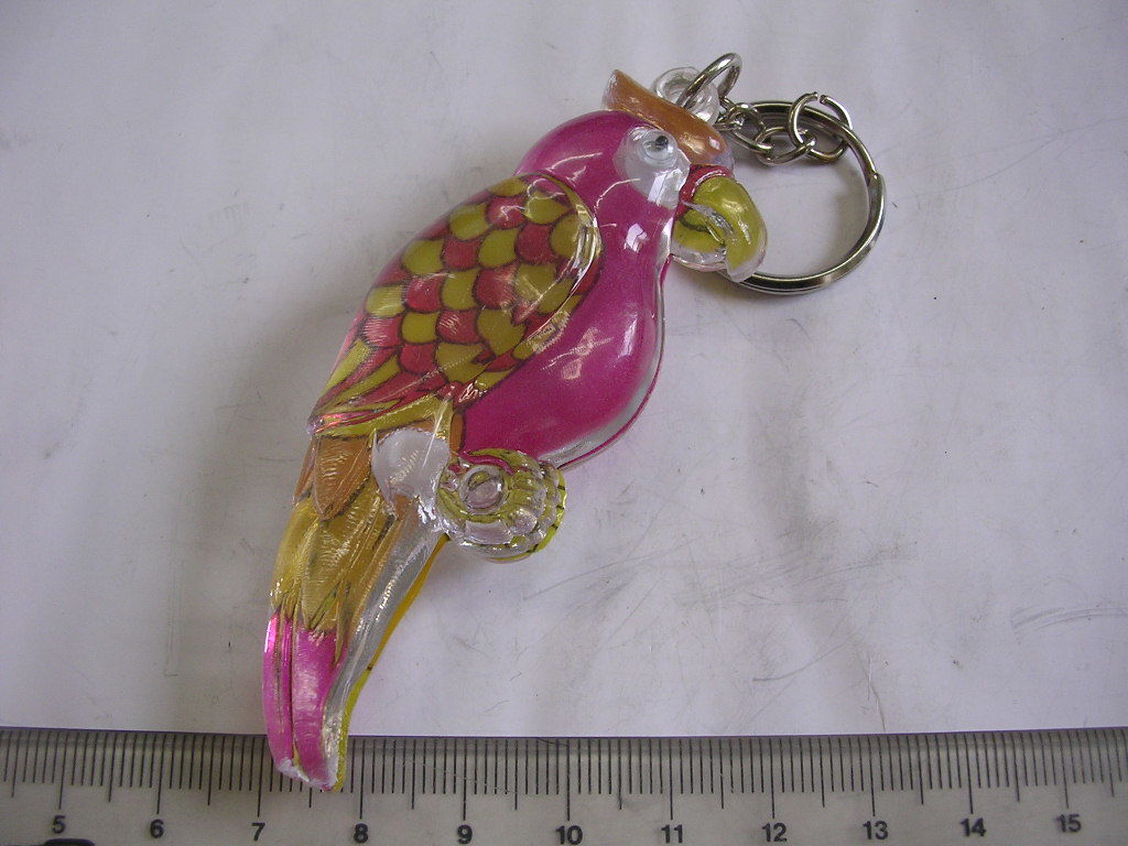 キーホルダー ■ 鳥 オウム型? ■/#2535拍卖