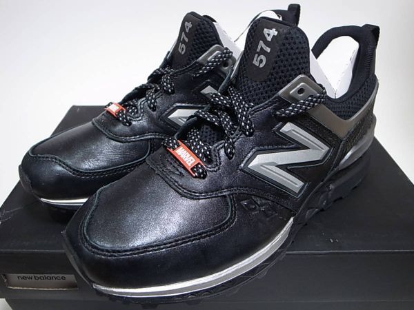 【送料無料 即決】NEW BALANCE x MARVEL MS574BKP SPORT 25.5cm US7.5 新品 マーベル映画ブラックパンサー 別注 BLACK PANTHER コラボ 限定拍卖