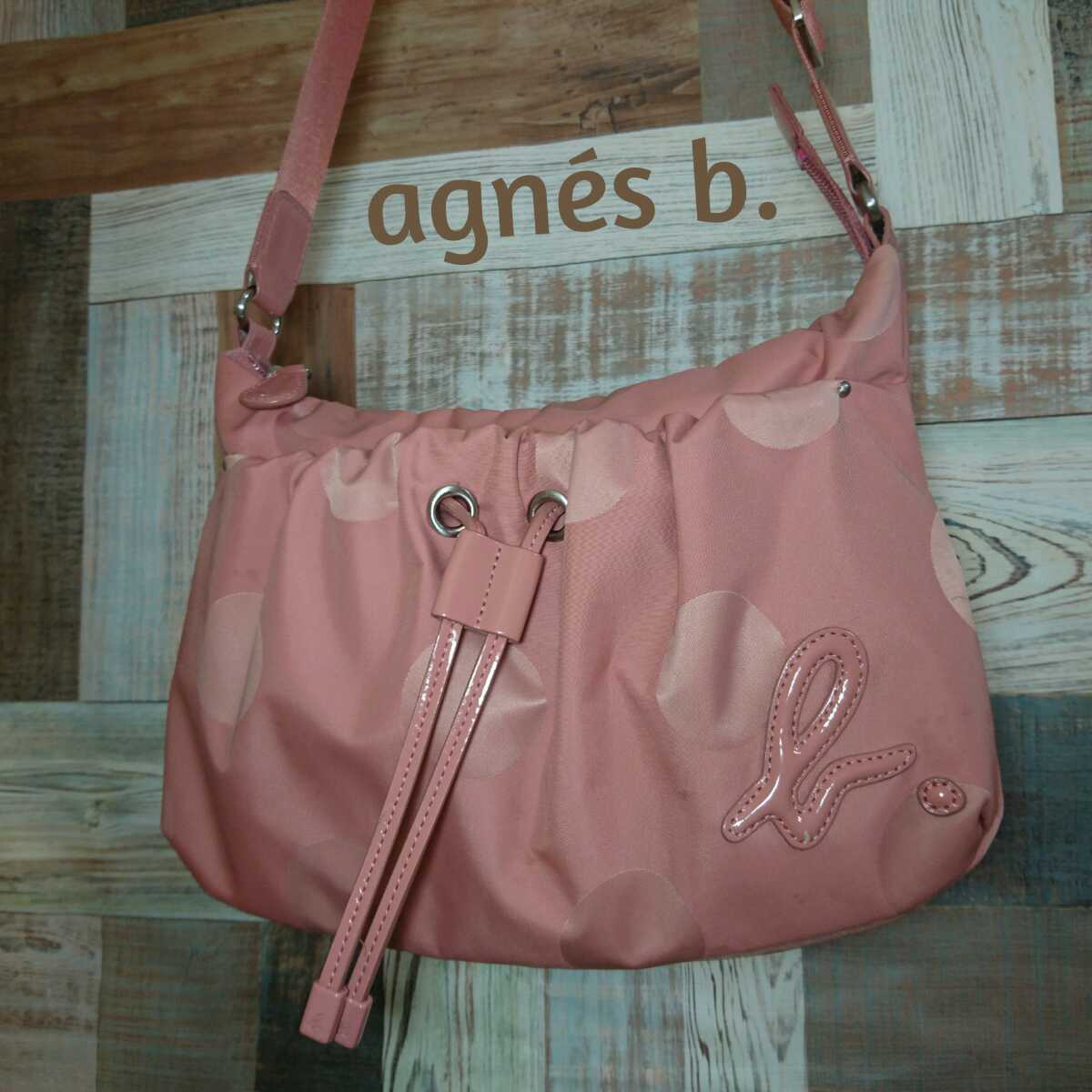agnes b. アニエスベー ショルダーバッグ 中古品 2B350拍卖