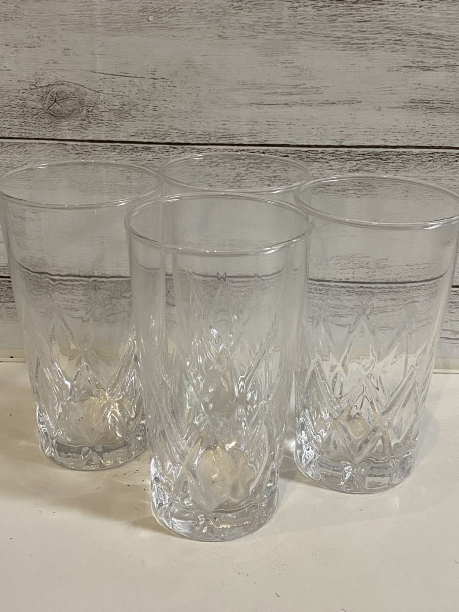 タンブラーグラス 4個セット ビールグラス拍卖