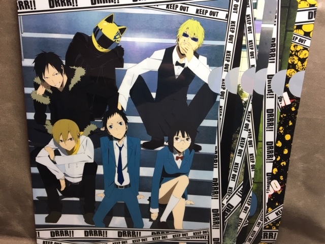 【中古】 デュラララ!!  アニくじ A4 クリアファイル 6枚セット 拍卖