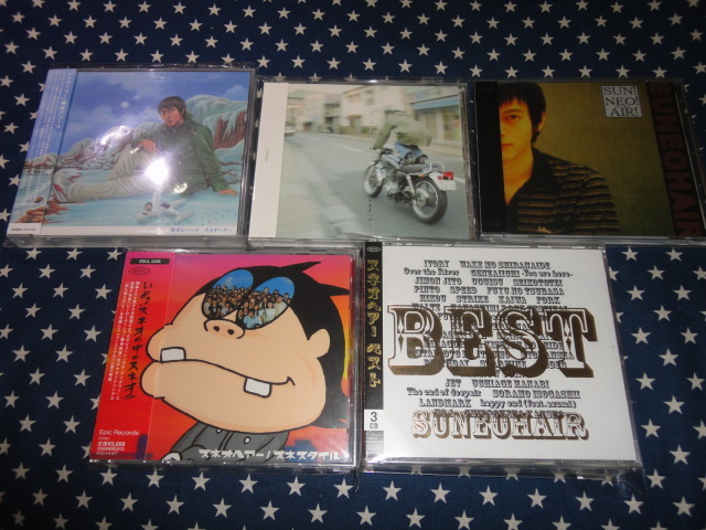 スネオヘアー 廃盤AL.5枚セット初回盤/DVD付(SUGAR FIELDS,MONO)拍卖