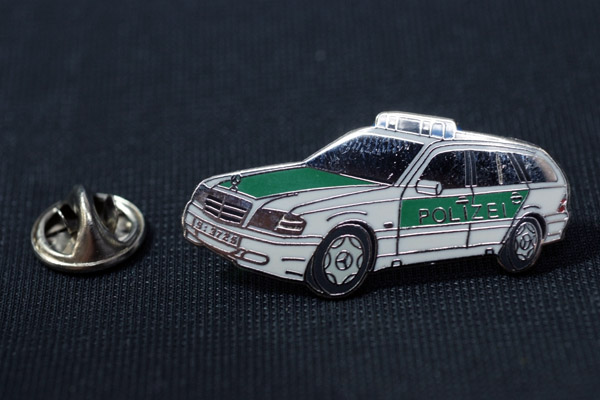 ★ Mercedes ピンバッジ パトカー② S124 警察車両 police ポリス W38mm ocitye benz メルセデスベンツ eクラス 220te300te Limited1w124拍卖