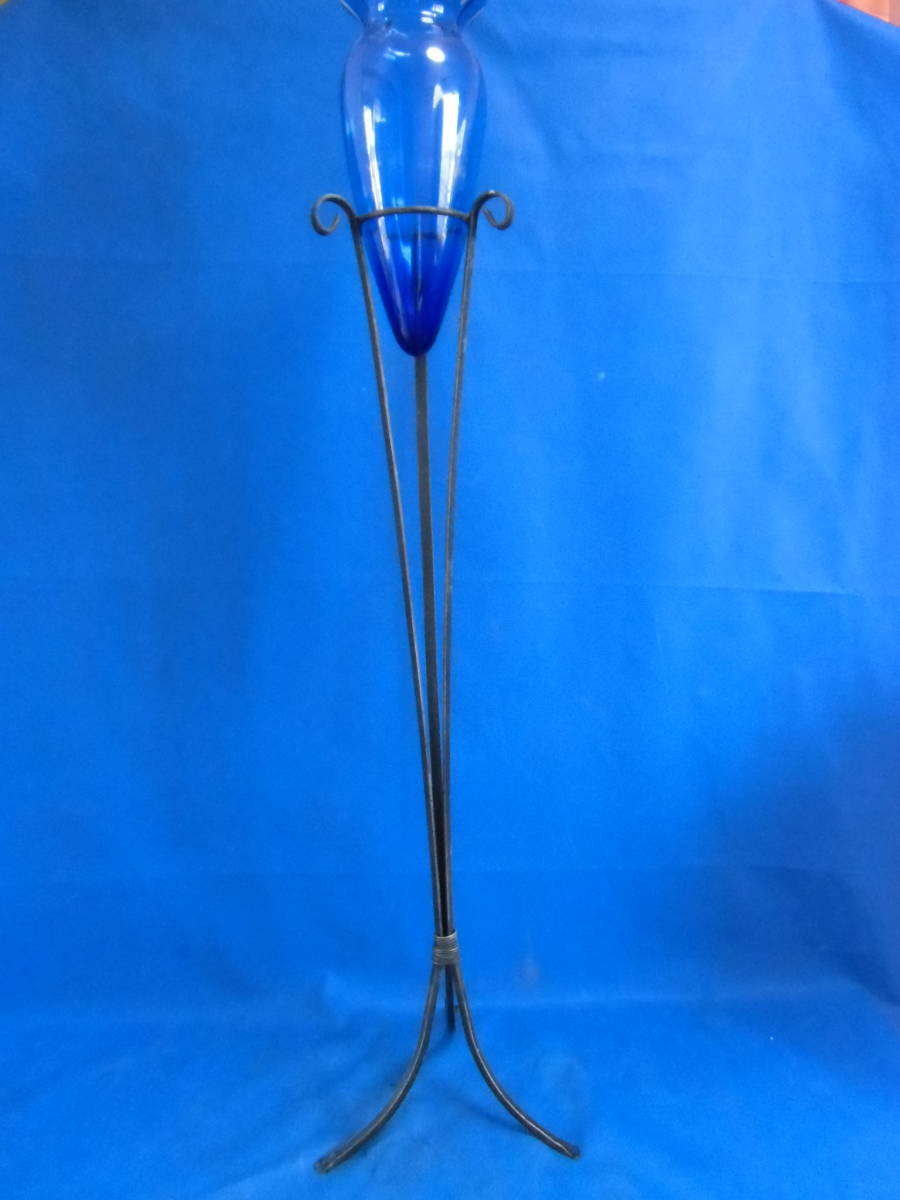 パーティー、洋間、お店ディスプレイ、ガラスの立ち花瓶拍卖