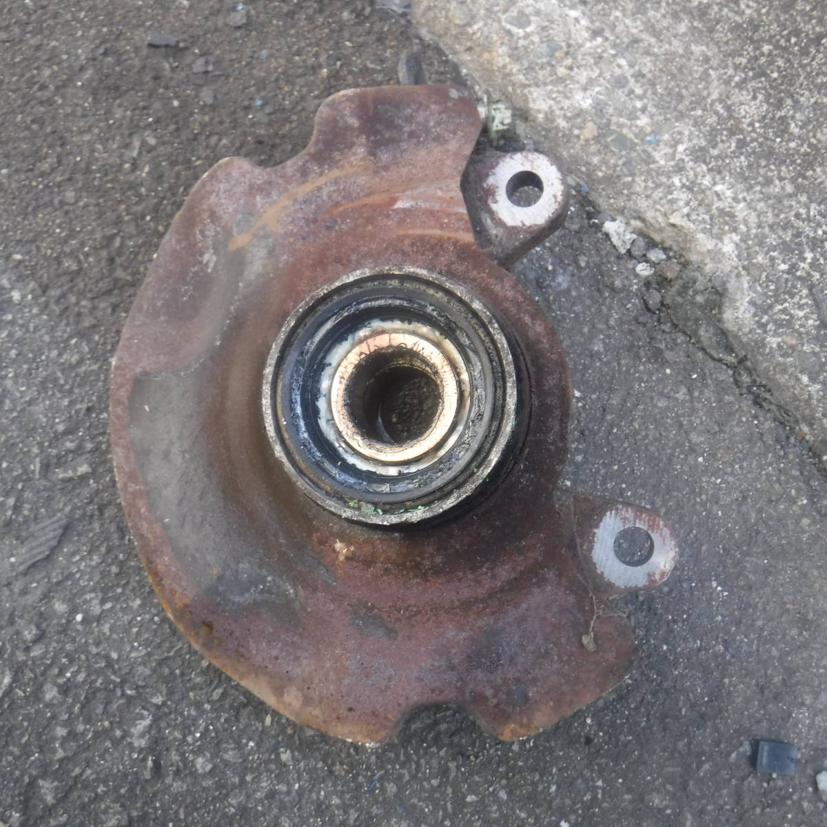 ダイハツハイゼット軽トラックS110P純正フロント左ナックル アームS100Pハイゼットトラック フロントサスペンション フロントサス左アーム拍卖