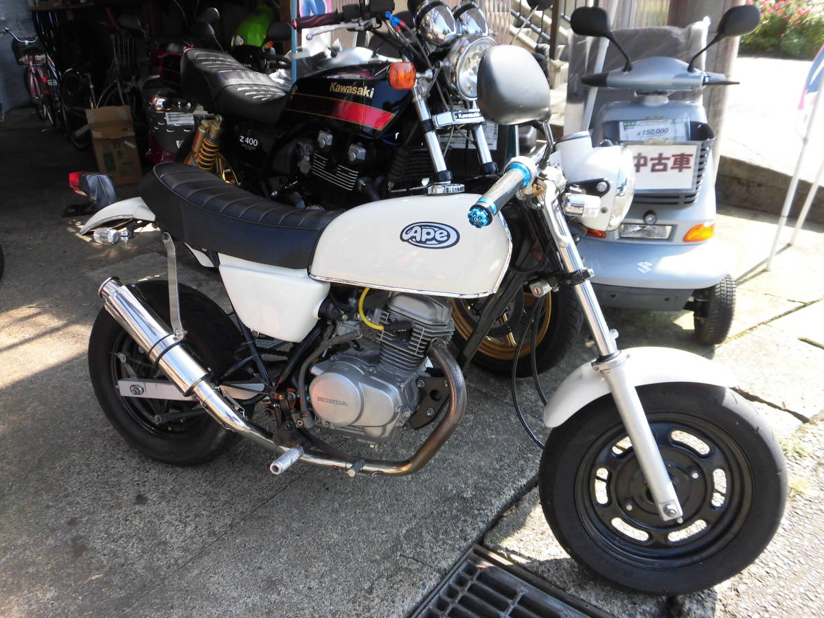 希少パーツ 売切り APE50/AC16 エイプ50/100 社外マフラー 売切り! 拍卖