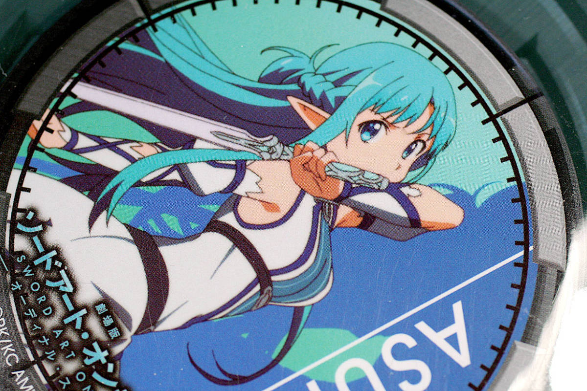 ソードアート・オンラインSAO 劇場版 オーディナル・スケール 缶バッジ アスナ セガ限定 未使用品拍卖