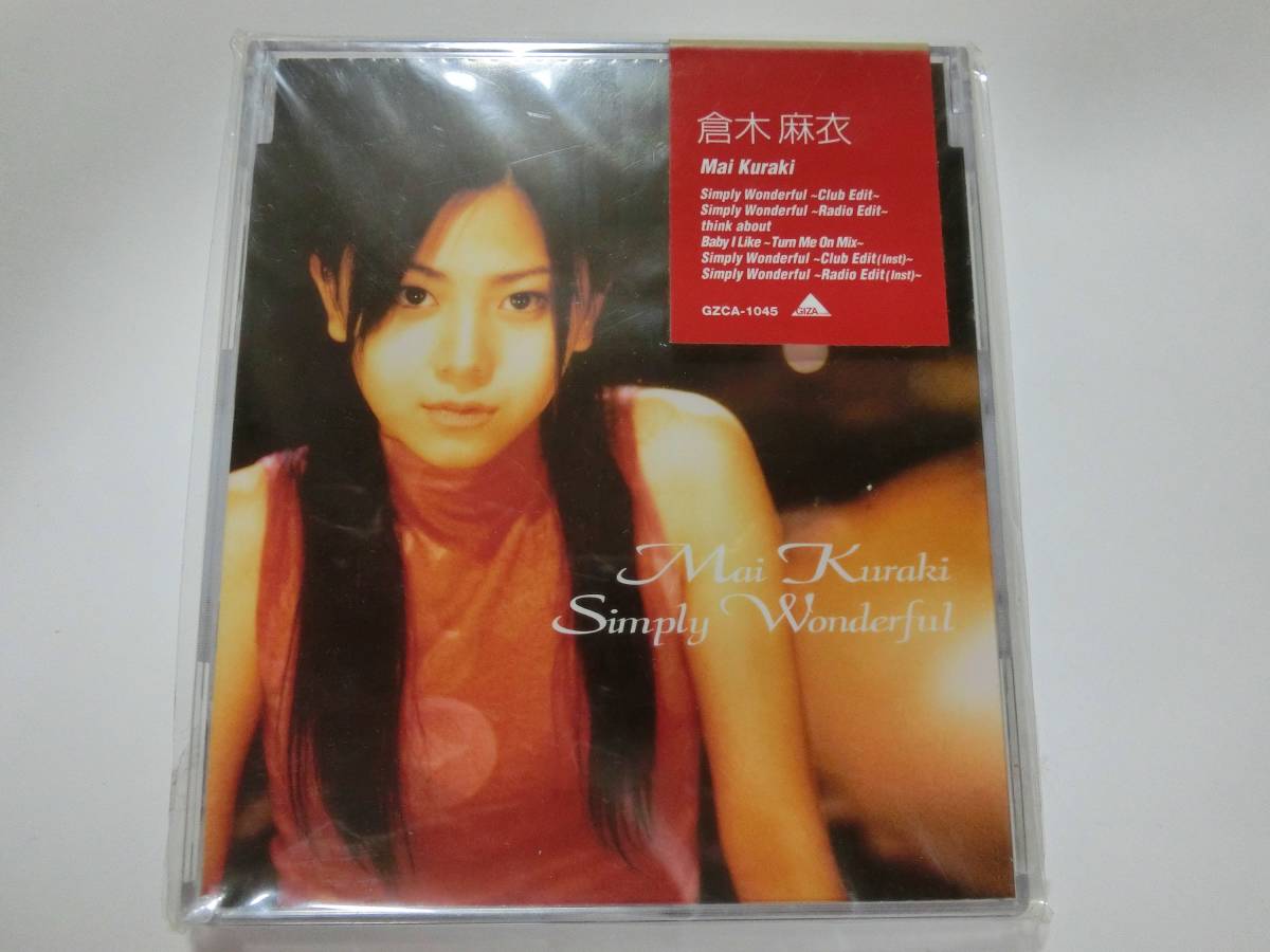 新品 CD 倉木麻衣 「Simply Wonderful」 ★値下げ相談・セット販売希望等あれば質問欄にて相談いたします。お気軽にどうぞ★拍卖