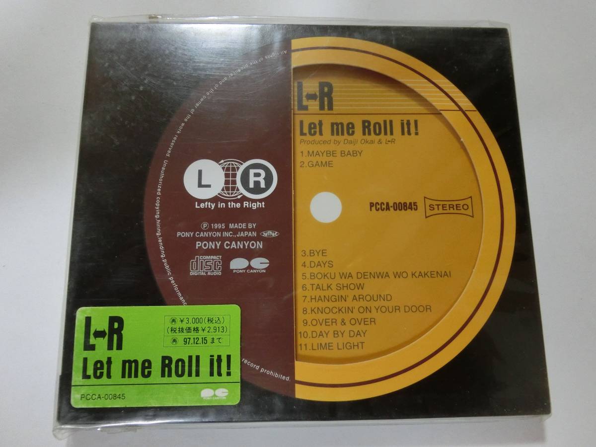 新品 CD L-R 「Let me Roll it!」 ★値下げ相談・セット販売希望等あればお気軽にどうぞ★拍卖