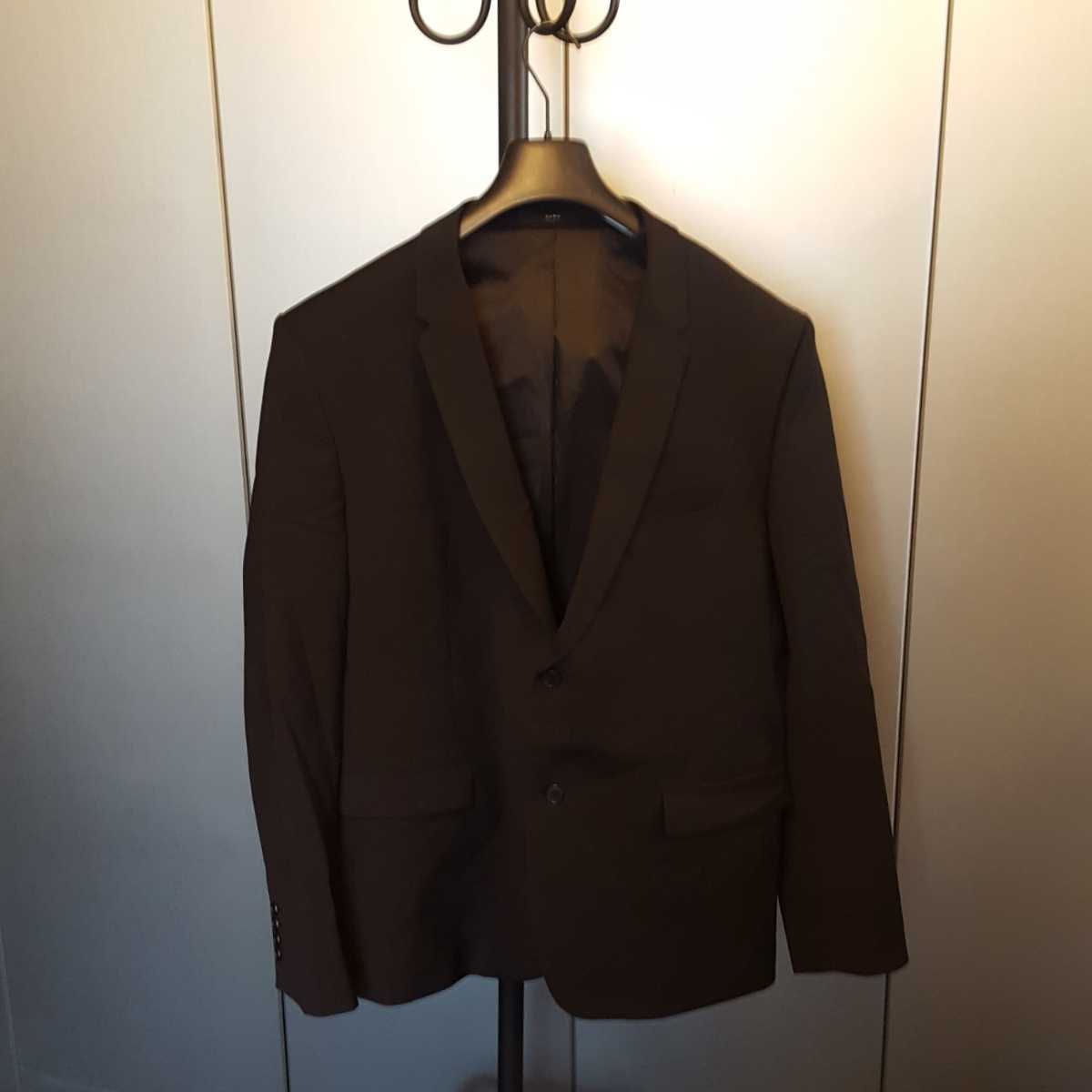 ★【美品】ZARA ザラ テーラード ジャケット 黒 ブレザー スーツ USA46拍卖