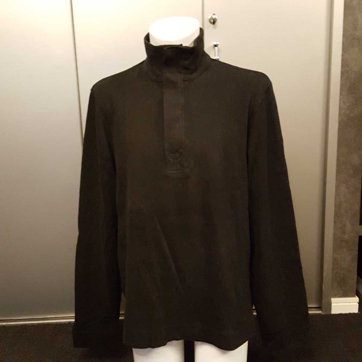 ★【美品】JAMES PERSE コットンシャツ 黒 長袖 秋冬物拍卖