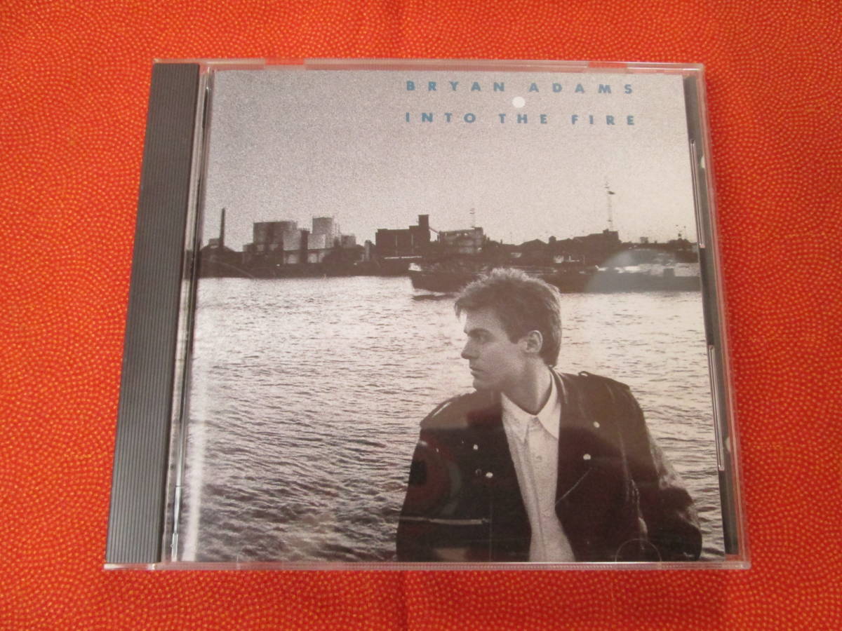 【希少】当時物 ブライアンアダムス CD 【 INTO THE FIRE 】 BRYAN ADAMS拍卖