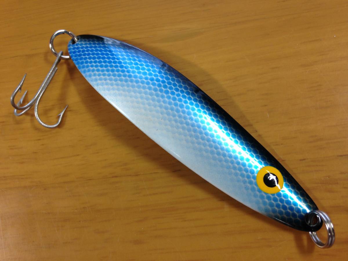 ★RED EYE LURES★ レッドアイ ルアーズ トローリング スプーン 23g ブルースケール 検)ダーデブル サーモン トラウト #20-43拍卖