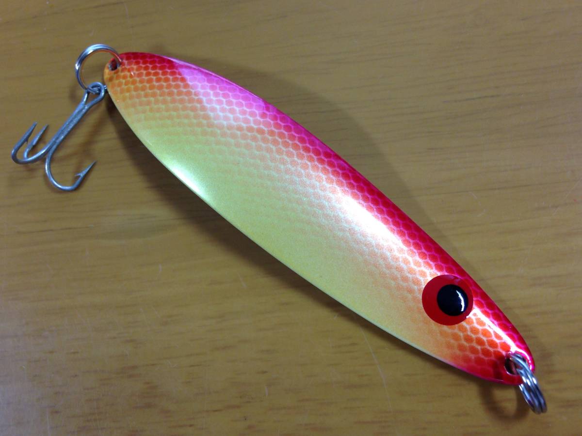 ★RED EYE LURES★ レッドアイ ルアーズ トローリング スプーン 23g レッドスケール 検)ダーデブル サーモン トラウト #20-42拍卖