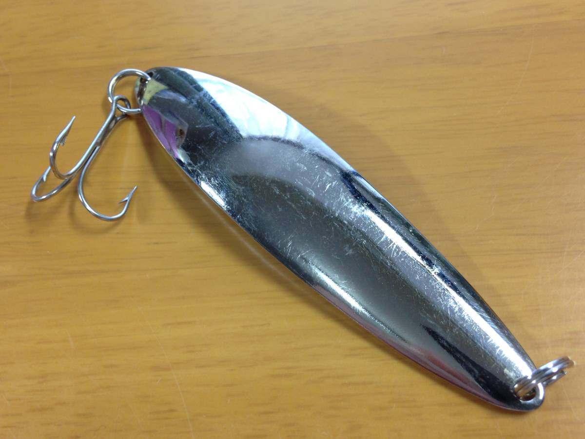 ★RED EYE LURES★ レッドアイ ルアーズ トローリング スプーン 23g シルバー 検)ダーデブル サーモン トラウト #20-41拍卖
