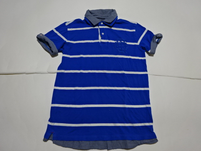 ●TOMMY HILFIGER トミーヒルフィガー 半袖 L●0812●拍卖