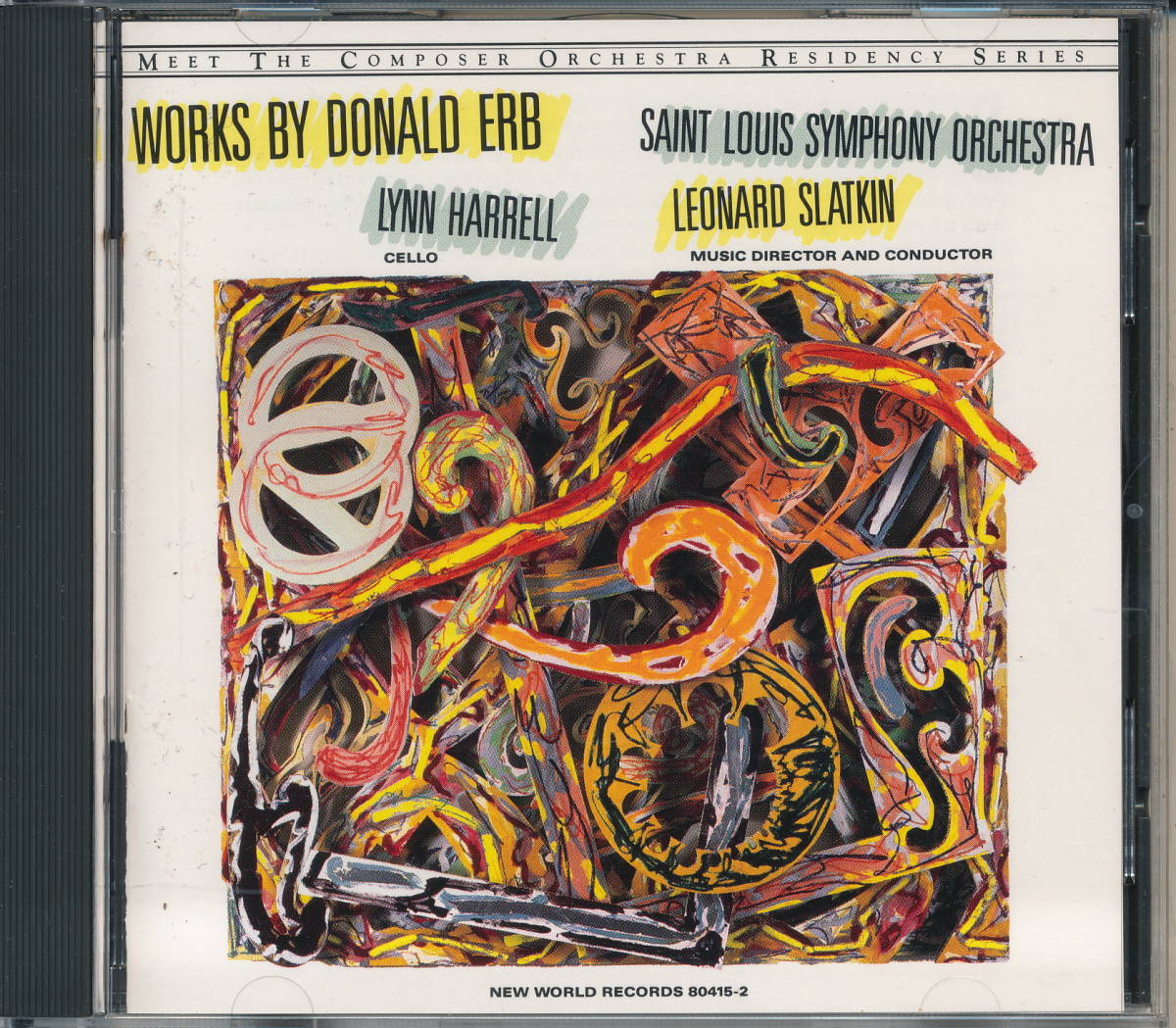 『WORKS BY DONALD ERB』ドナルド・アーブ、セントルイス交響楽団/スラットキン指揮拍卖