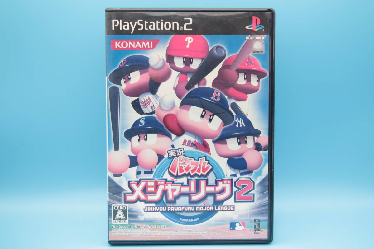 SONY PS2 実況パワフル メジャーリーグ2 コナミ SONY PS2 JIKKYOU PAWAFURU MAJOR LEAGUE2 konami拍卖