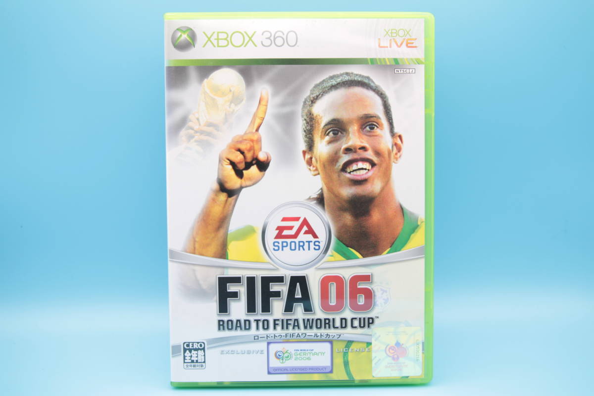 X-BOX FIFA ロード・トゥ・ワールドカップ Fifa 06 Road To Fifa World Cup - Microsoft Xbox 360 game 806拍卖