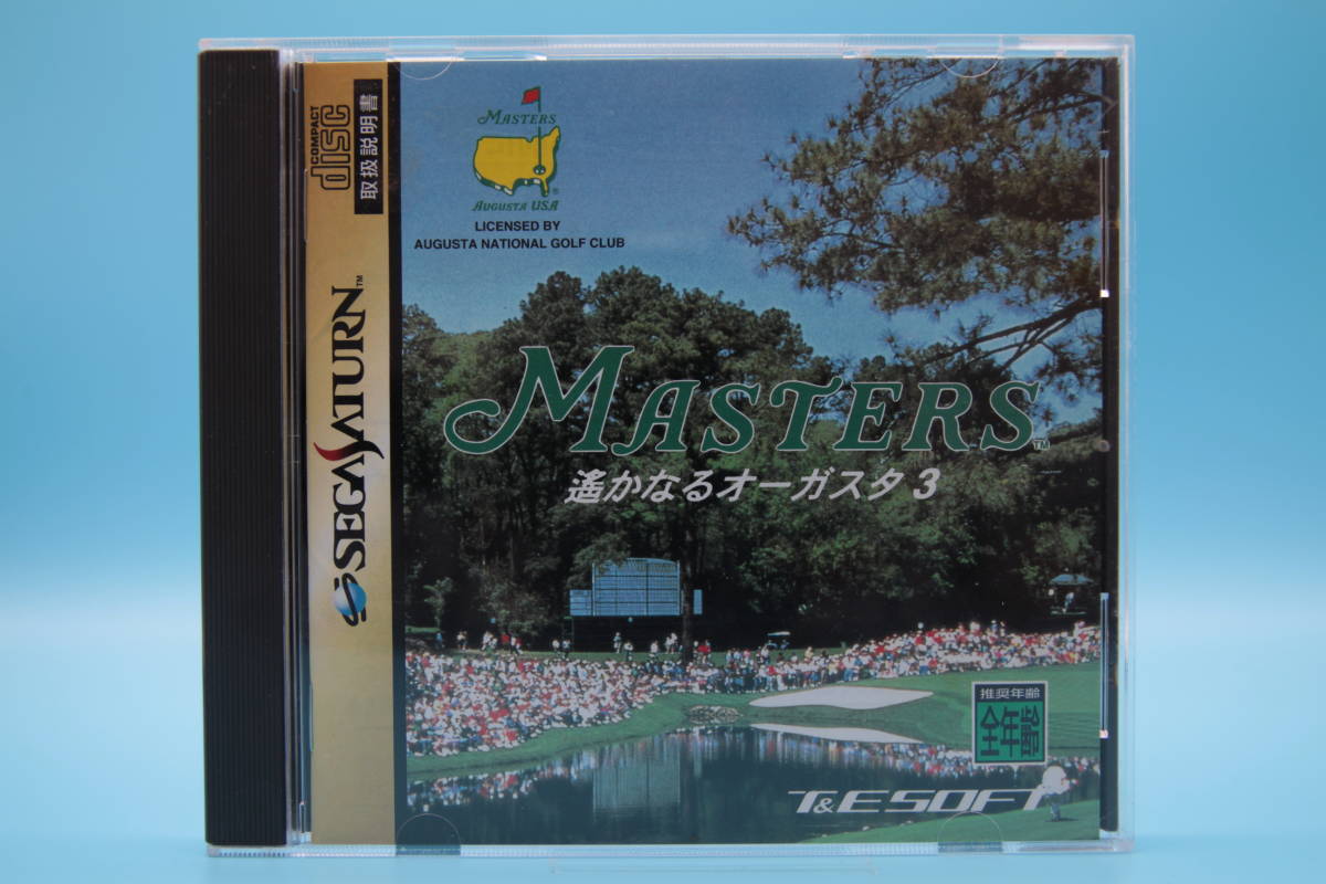 セガサターン SS マスターズ 遥かなるオーガスタ3 Sega Saturn SS Masters Far August 3拍卖