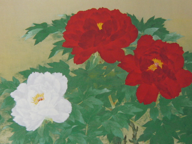 森田りえ子、【咲】、希少な額装用画集より、新品額装付、状態良好、送料込み、日本人・女性画家拍卖