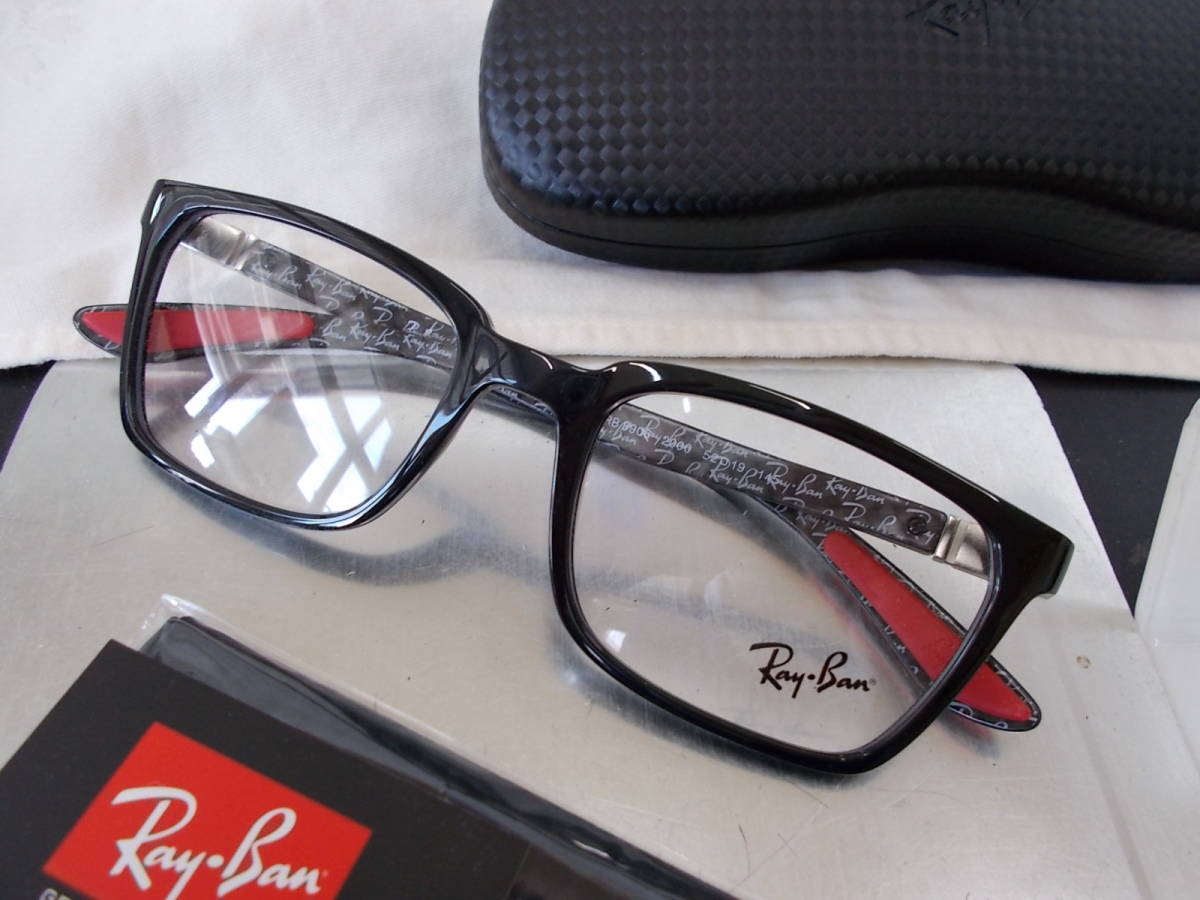 レイバン RayBan カーボンテンプル 眼鏡フレーム RB8906-2000 お洒落拍卖