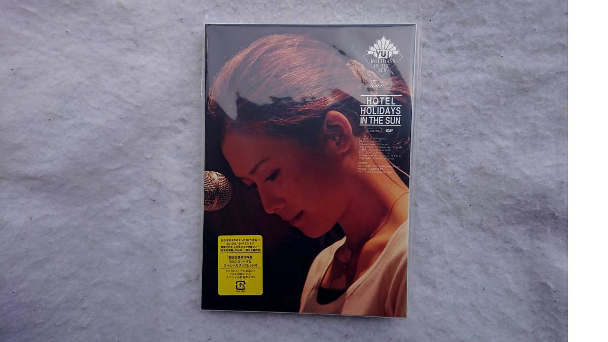 YUI HOTEL HOLIDAYS IN THE SUN 初回仕様限定盤拍卖