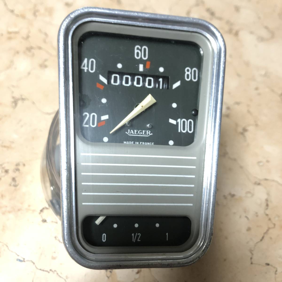 デッドストック 2CV AZなど 425ccモデル(100km/h)スピードメーター拍卖