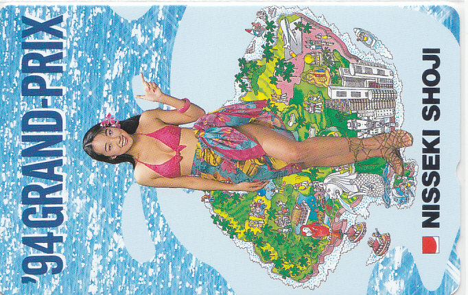 モデル名不詳 '94 NISSEKI SHOJI/水着 【テレカ】 R2.8.3 ★送料最安60円~拍卖