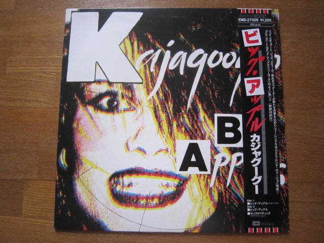 ■カジャグーグー /( KAJA GOO GOO )/ BIG APPLE ビック・アップル / 12インチ国内盤帯付きLPレコード拍卖