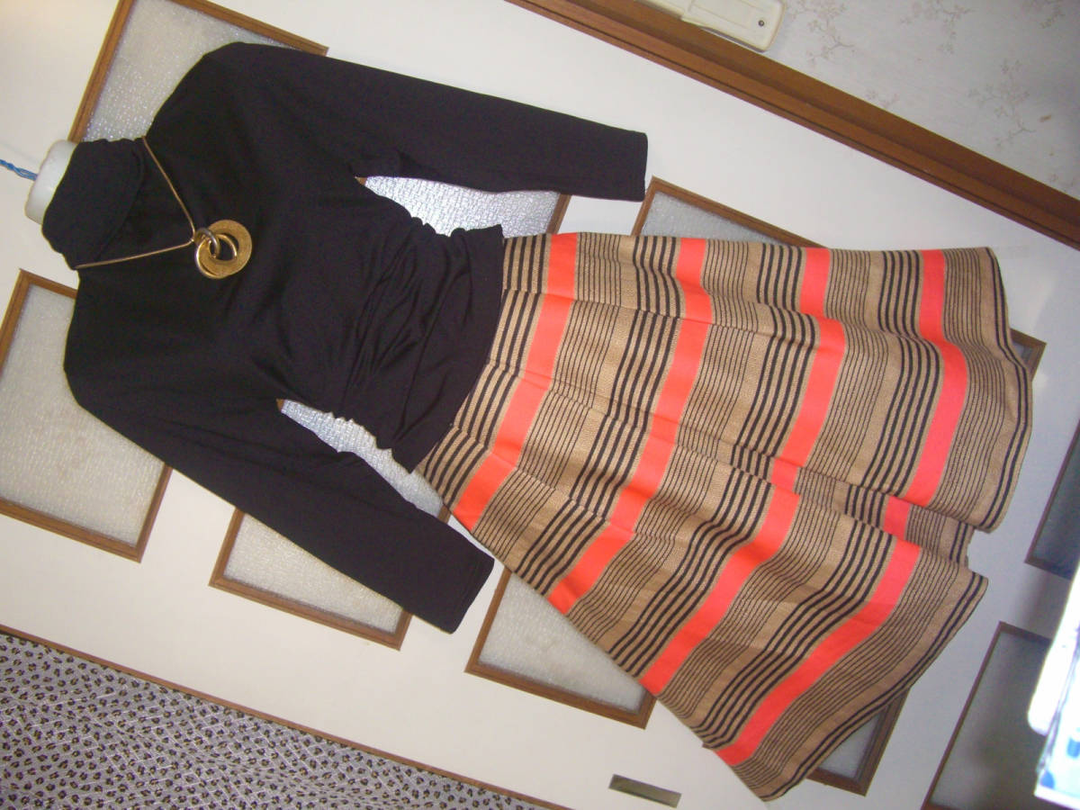 新品★4万シビラ★イタリア生地 豪華★エレガント美ライン スカート パ‐ティ 拍卖