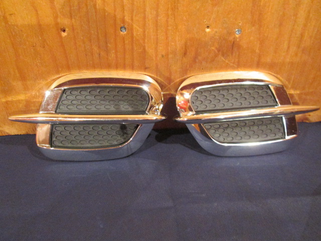 新品、展示品、★汎用ダミーダクト フェンダー エアロ バンパー ボンネット 旧車 ドレアップ 左右セット 拍卖