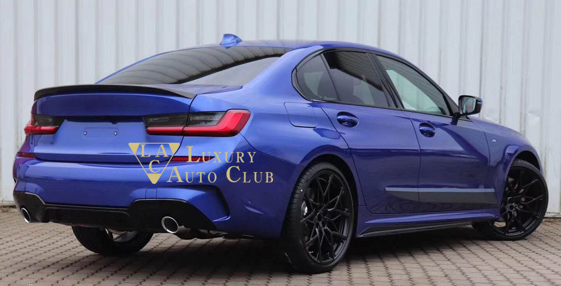 2018up BMW 3シリーズ G20 318i 320d 320i 330e カーボンリアスポイラー トランクスポイラー エアロ ウイング 高品質 リアルカ-ボン綾織り拍卖