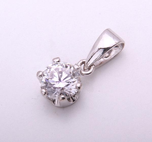 《質屋出品》Pt900★天然ダイアモンド0.529ctペンダントトップ★C-4304拍卖