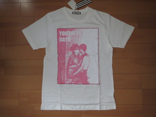 送料無料発送 特価即決 jouetie ジュエティ プリントTシャツ 白 綿100% Mサイズ 正規品 新品未使用 タグ付き (撮影、採寸の為開封)拍卖