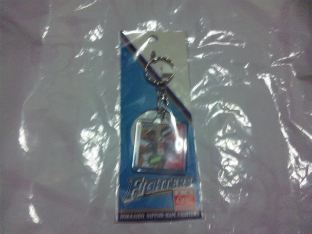 【カグ-新品】広島カープ×日本ハムファイターズ交流戦コラボ 前田健太×中田翔 キーホルダー拍卖