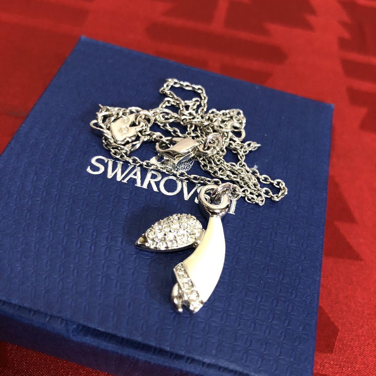 SWROVSKI スワロフスキー 天使 ネックレス 正規品拍卖