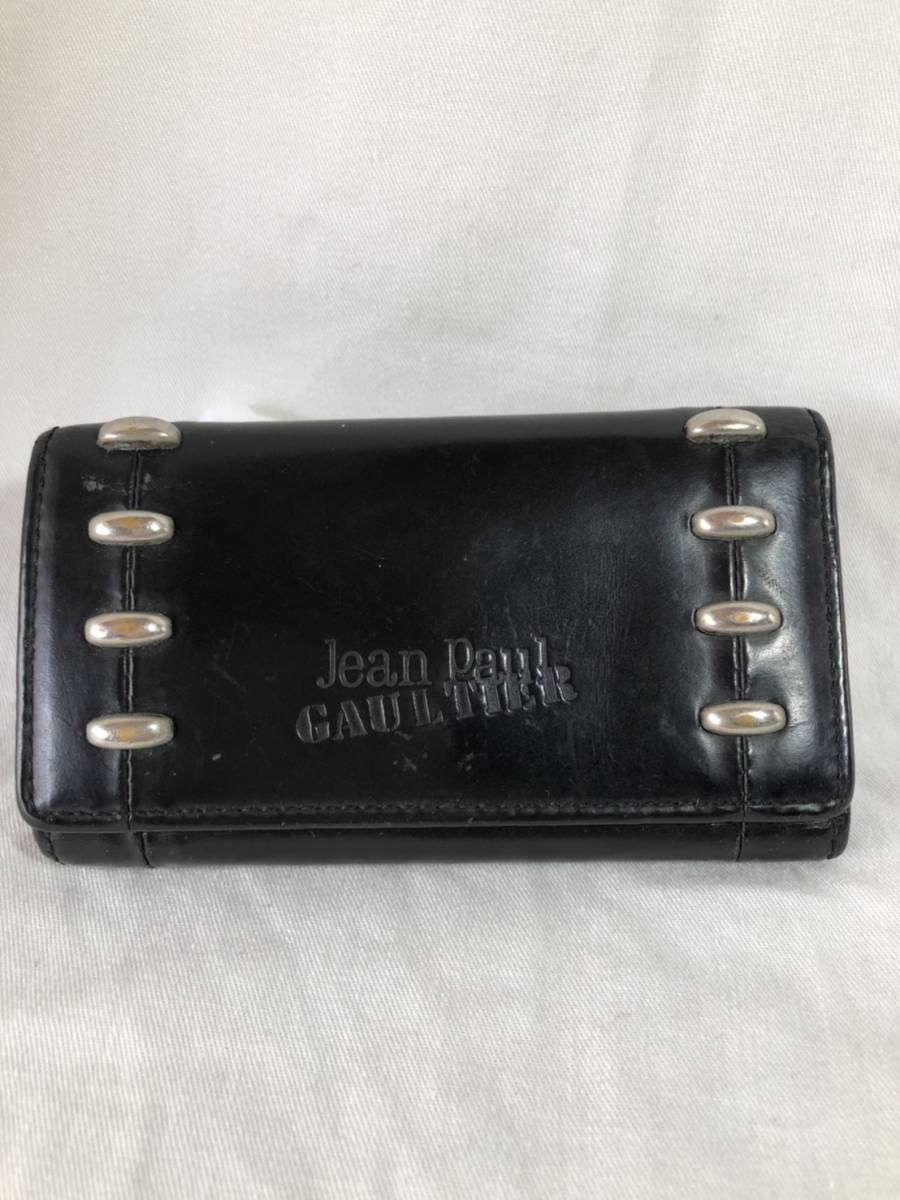 6◆◆廃盤★ジャンポール ゴルチェ ★☆Jean Paul Gaultier ★キーケース★黒★ 革☆稀少レア品☆鍵◆28拍卖