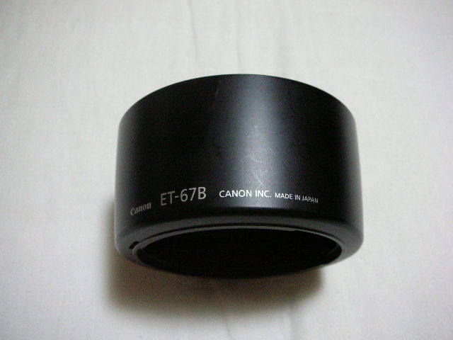◆中古品 CANON キヤノン 純正 レンズ フード ET-67B◆拍卖