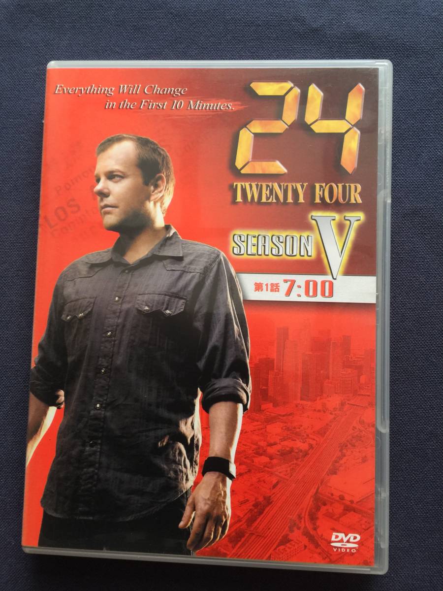 【即決】【送料込300円】【セル】DVD『24~seasonⅤ~7:00』キーファー・サザーランド 24シーズンⅤプレビュー拍卖