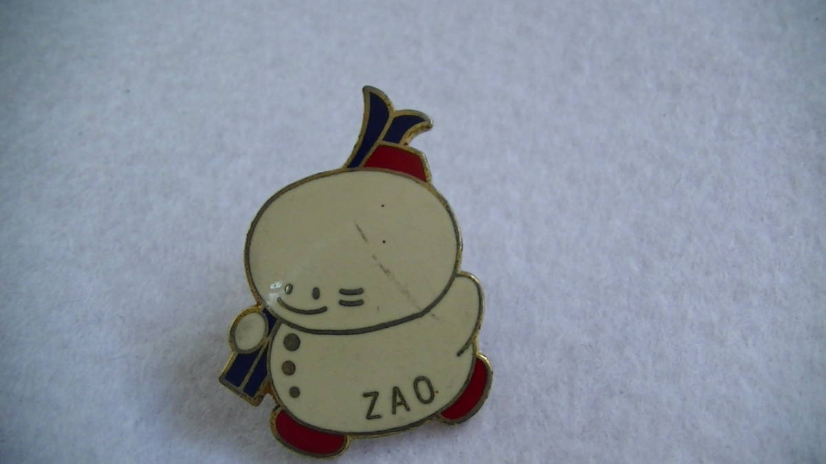 ZAO 雪だるま ピンバッジ拍卖